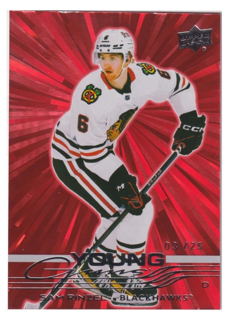2025 Upper Deck Sam Rinzel #248 card