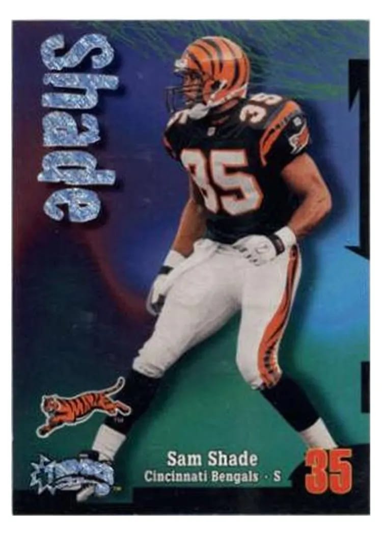 1998 Skybox Thunder Sam Shade #35 card