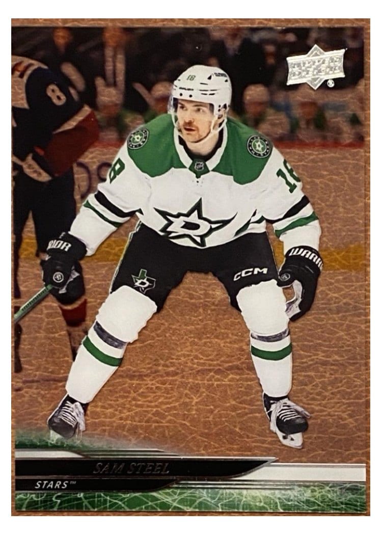 2024-25 Upper Deck Base Set Sam Steel #302 card
