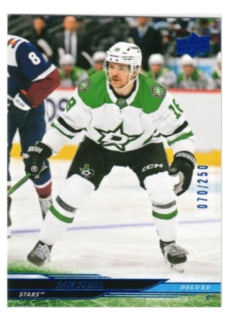 2024-25 Upper Deck Base Set Sam Steel #302 card