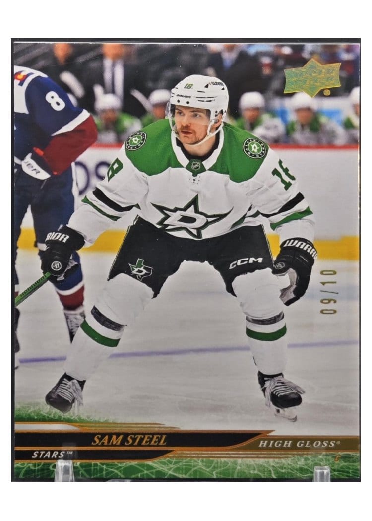 2024-25 Upper Deck Base Set Sam Steel #302 card