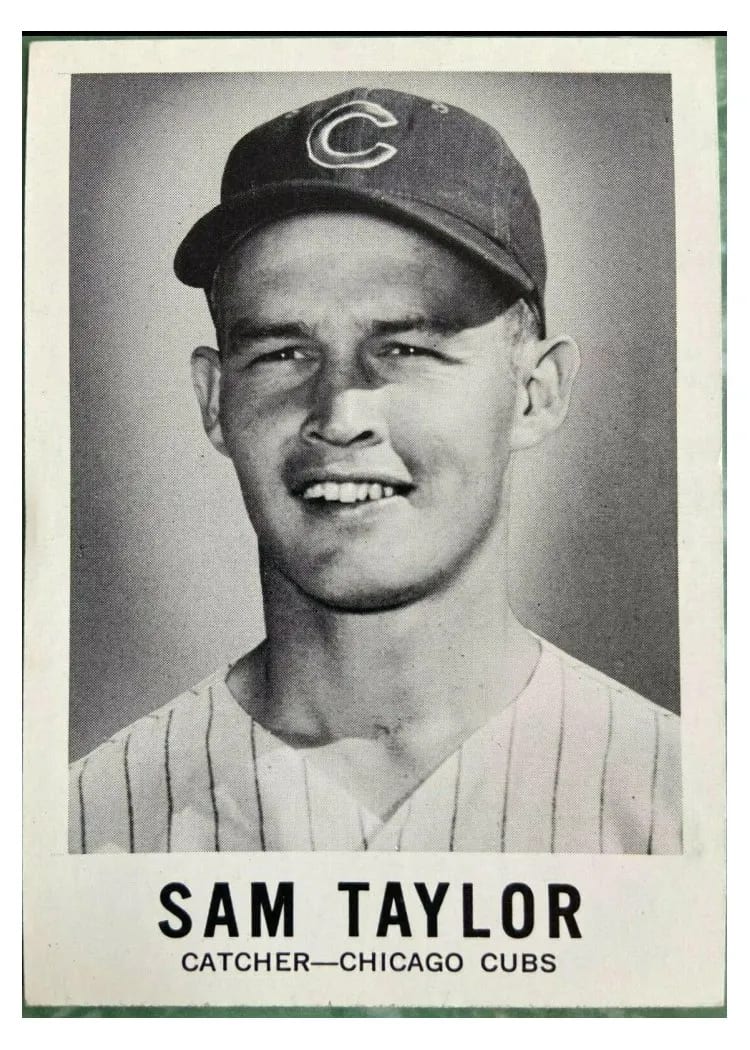 1960 Leaf Sam Taylor #131 card