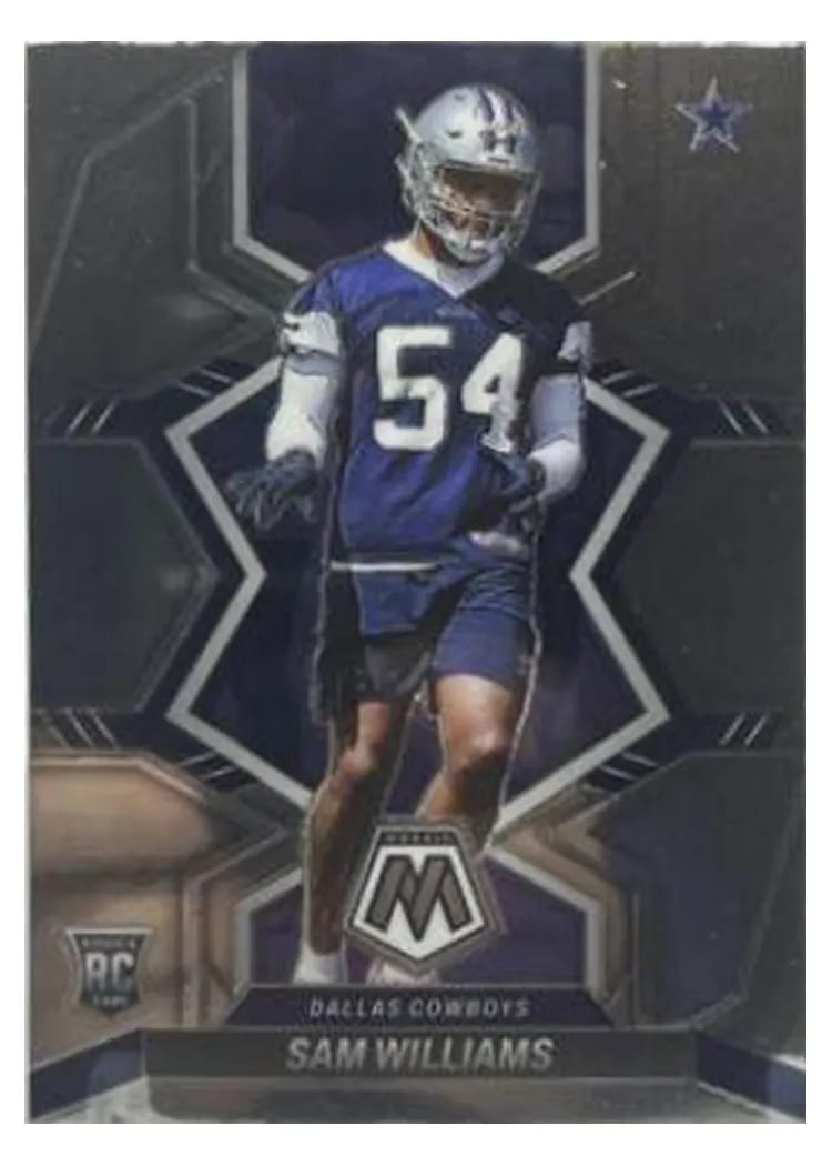 2022 Panini Mosaic Base Set Sam Williams #392 card