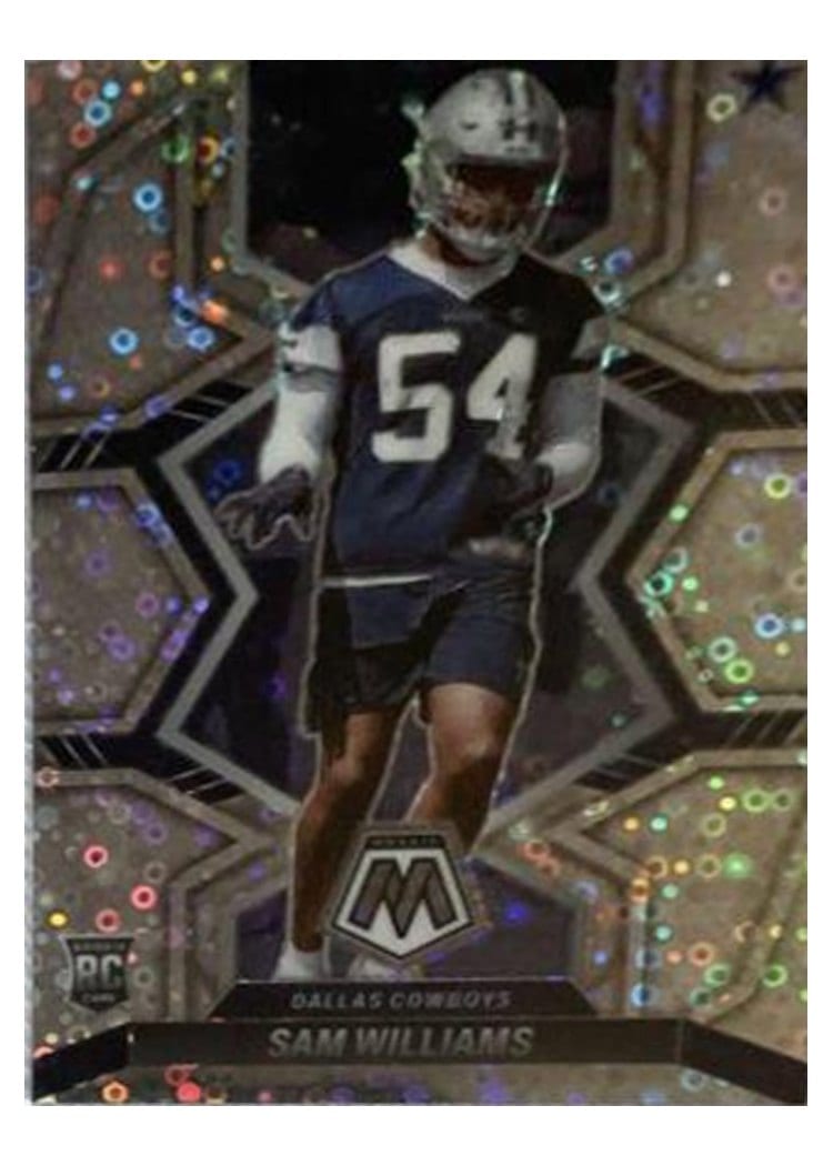 2022 Panini Mosaic Base Set Sam Williams #392 card