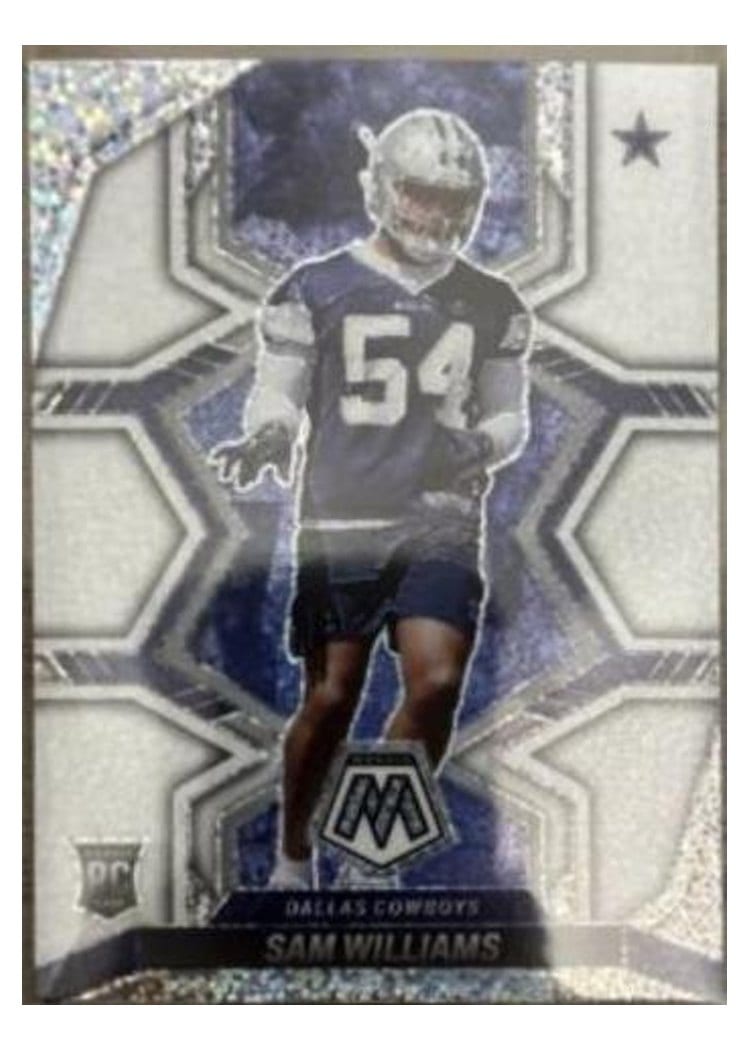 2022 Panini Mosaic Base Set Sam Williams #392 card