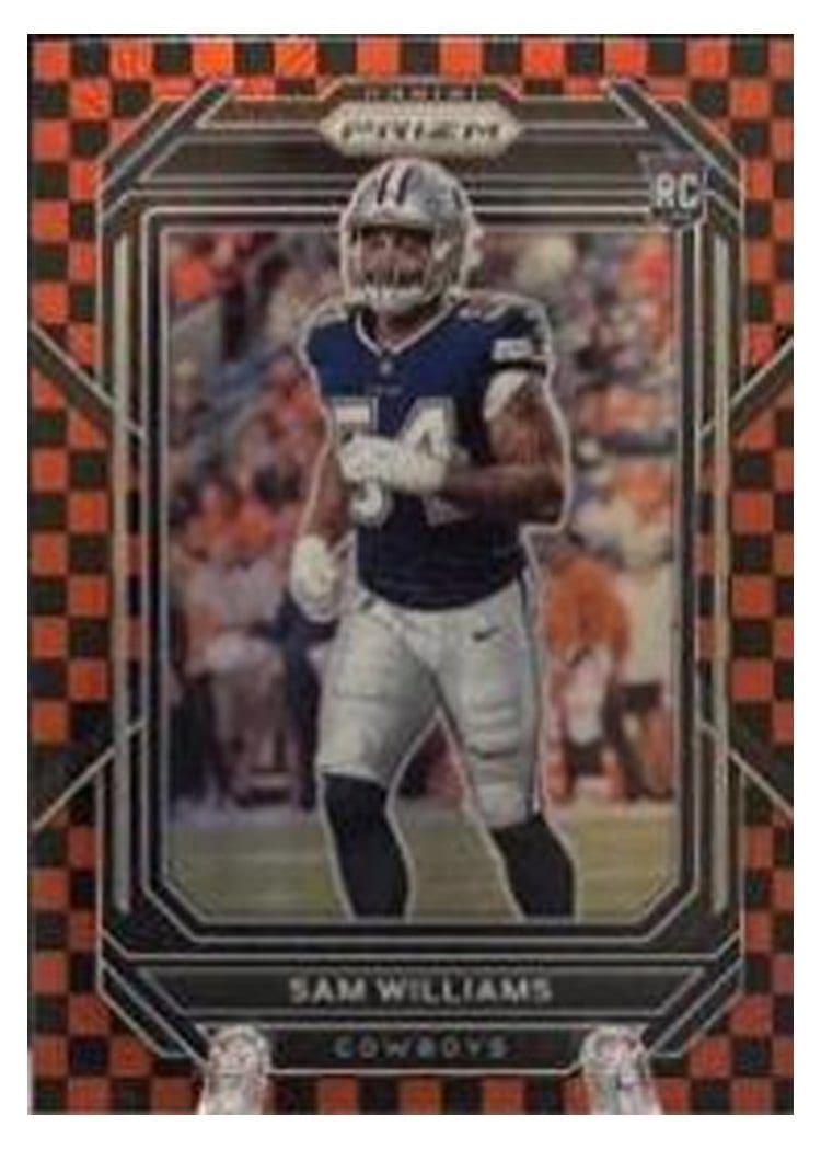 2022 Panini Prizm Base Set Sam Williams #393 card
