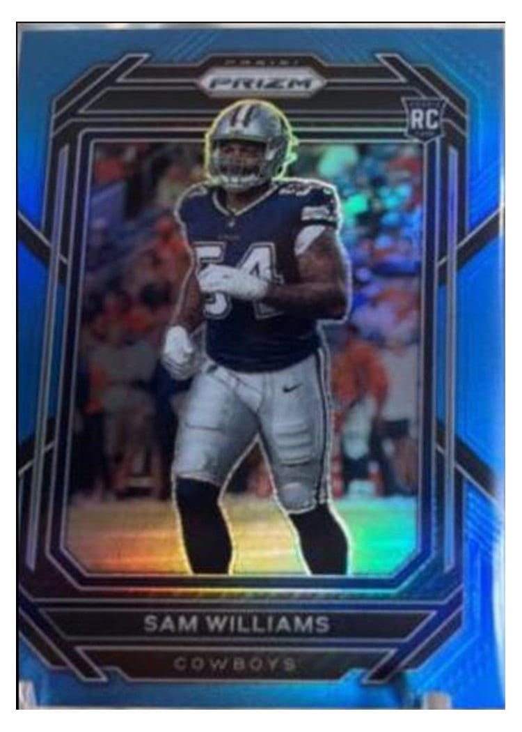 2022 Panini Prizm Base Set Sam Williams #393 card