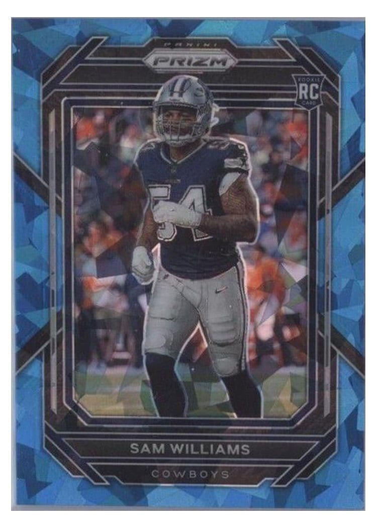 2022 Panini Prizm Base Set Sam Williams #393 card