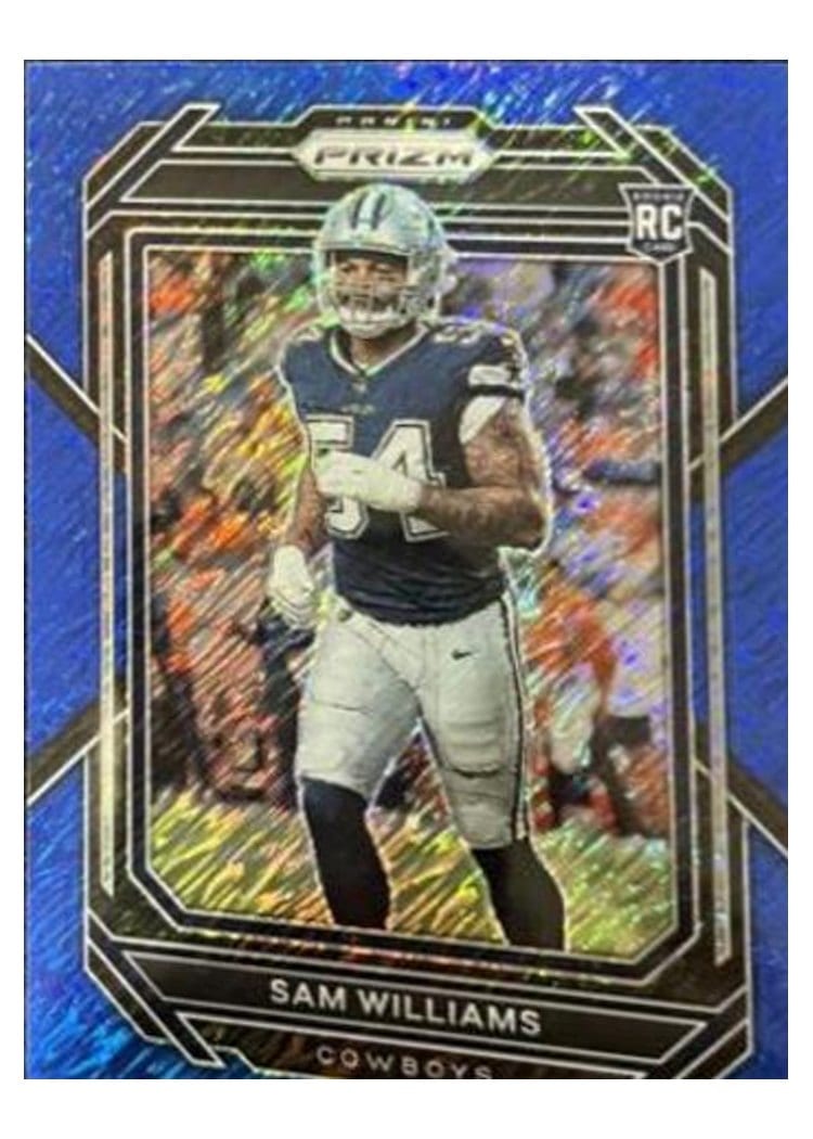 2022 Panini Prizm Base Set Sam Williams #393 card