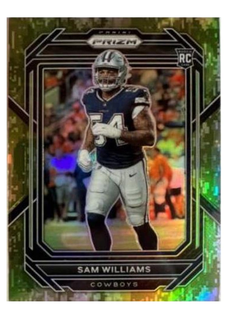 2022 Panini Prizm Base Set Sam Williams #393 card