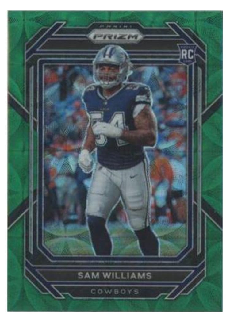 2022 Panini Prizm Base Set Sam Williams #393 card