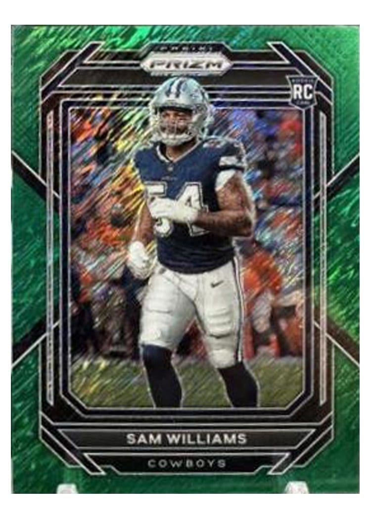 2022 Panini Prizm Base Set Sam Williams #393 card