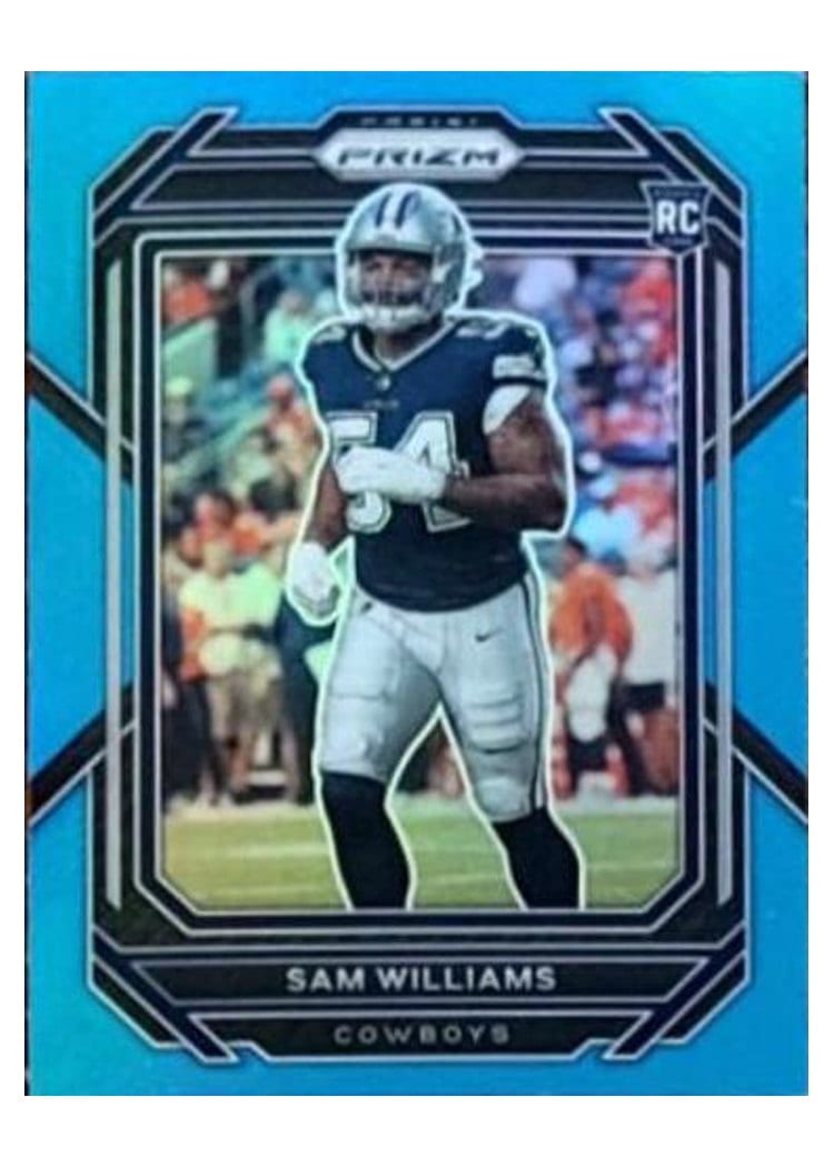 2022 Panini Prizm Base Set Sam Williams #393 card
