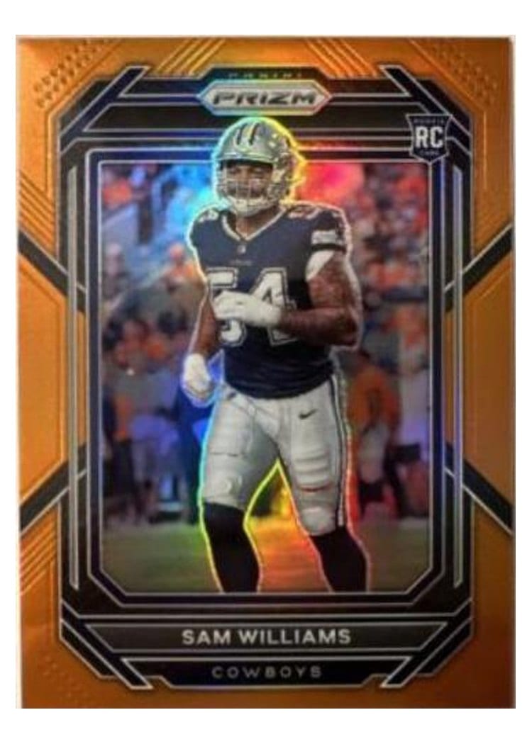 2022 Panini Prizm Base Set Sam Williams #393 card