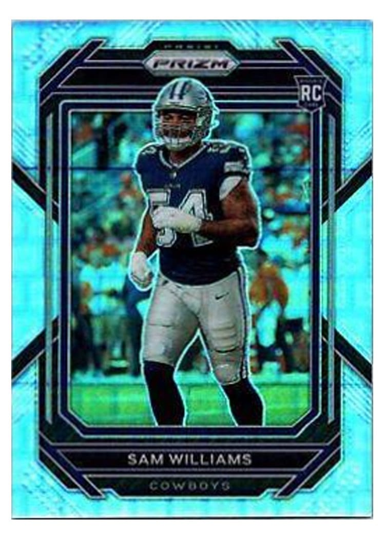 2022 Panini Prizm Base Set Sam Williams #393 card