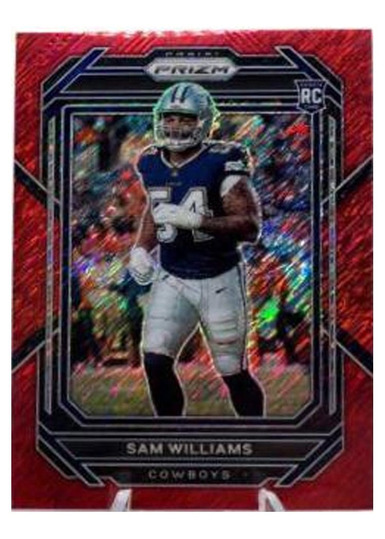 2022 Panini Prizm Base Set Sam Williams #393 card