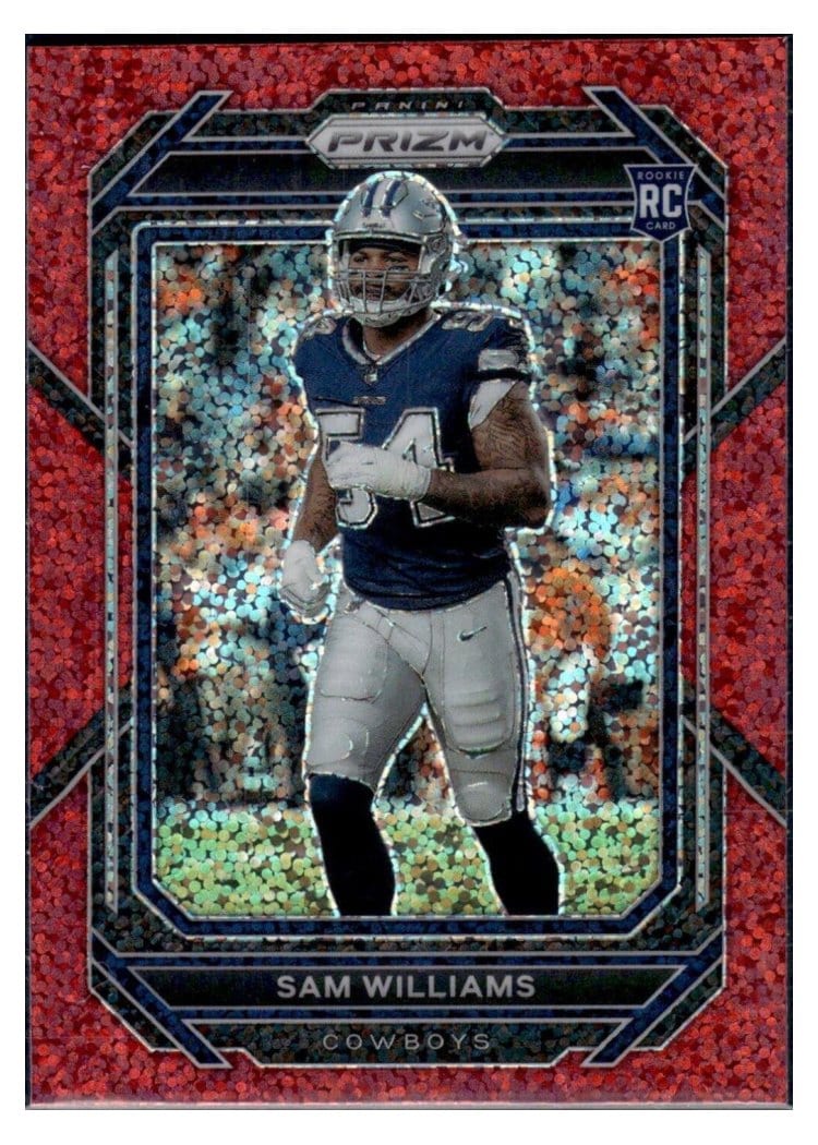 2022 Panini Prizm Base Set Sam Williams #393 card