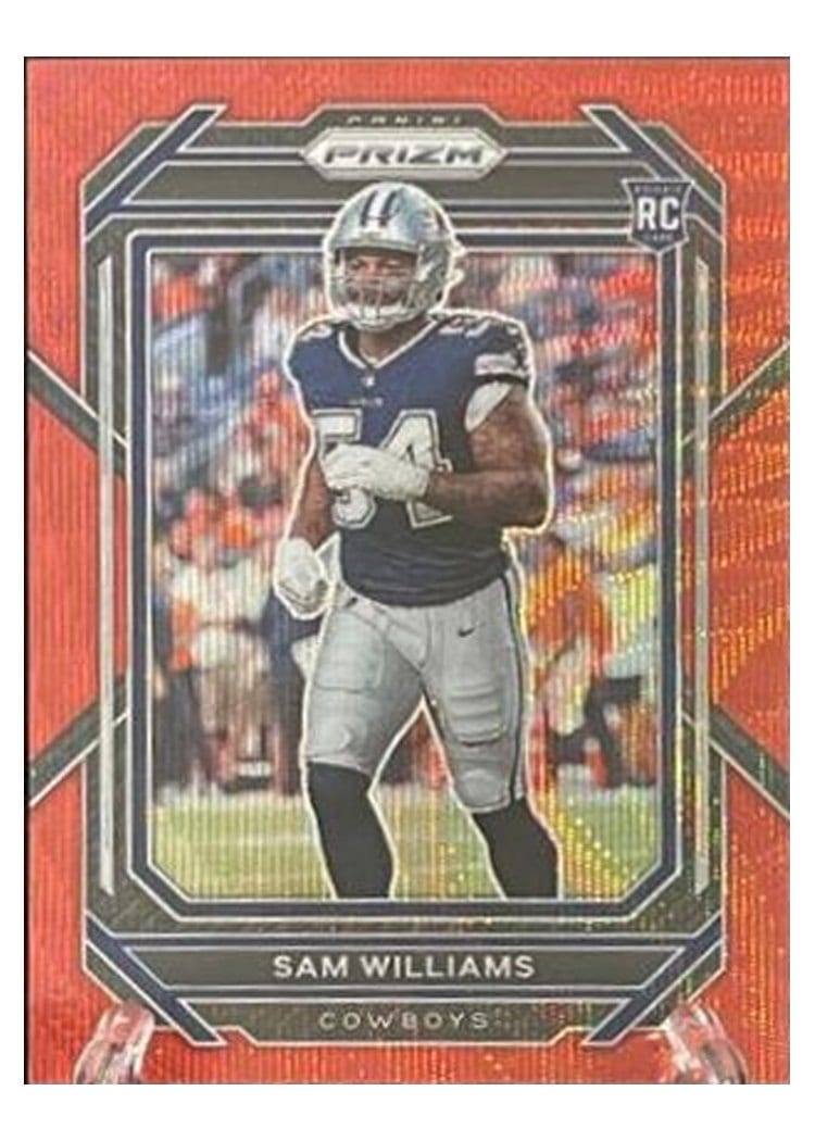 2022 Panini Prizm Base Set Sam Williams #393 card