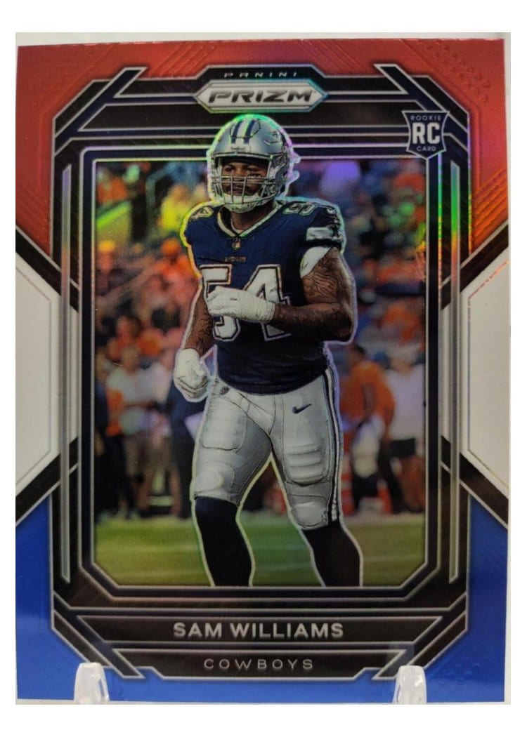 2022 Panini Prizm Base Set Sam Williams #393 card
