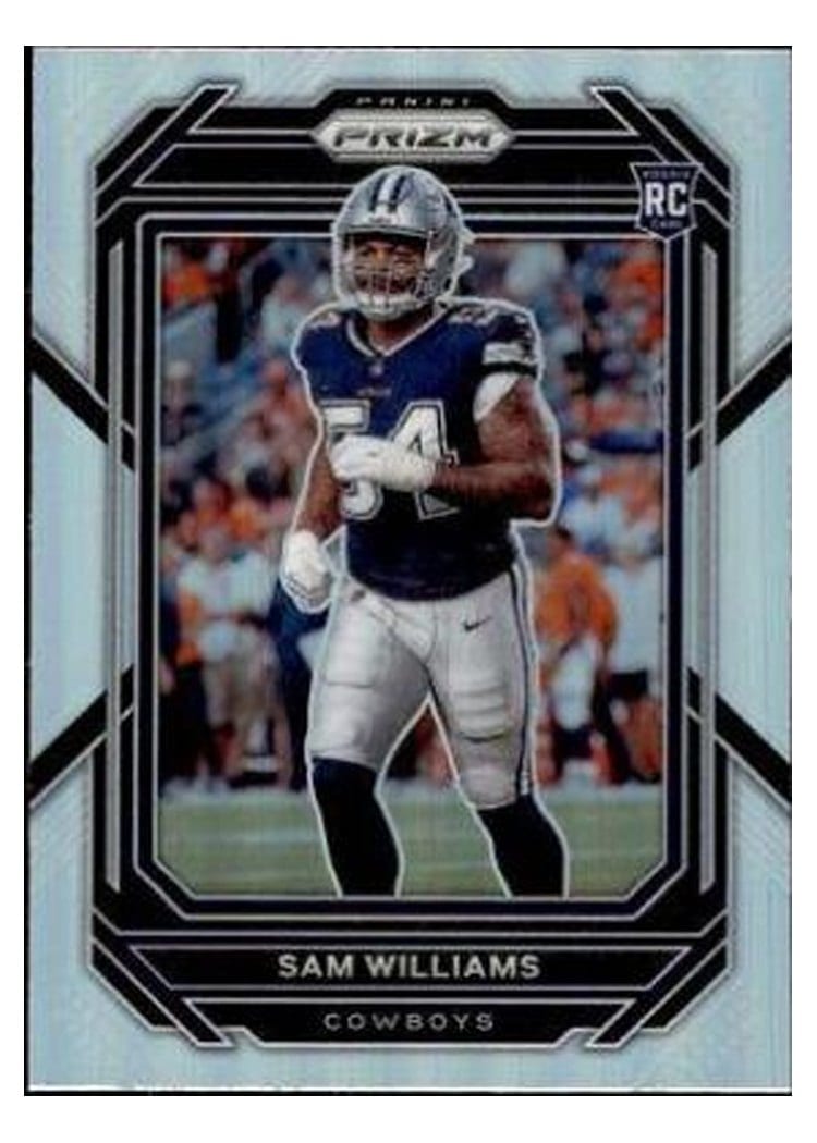 2022 Panini Prizm Base Set Sam Williams #393 card