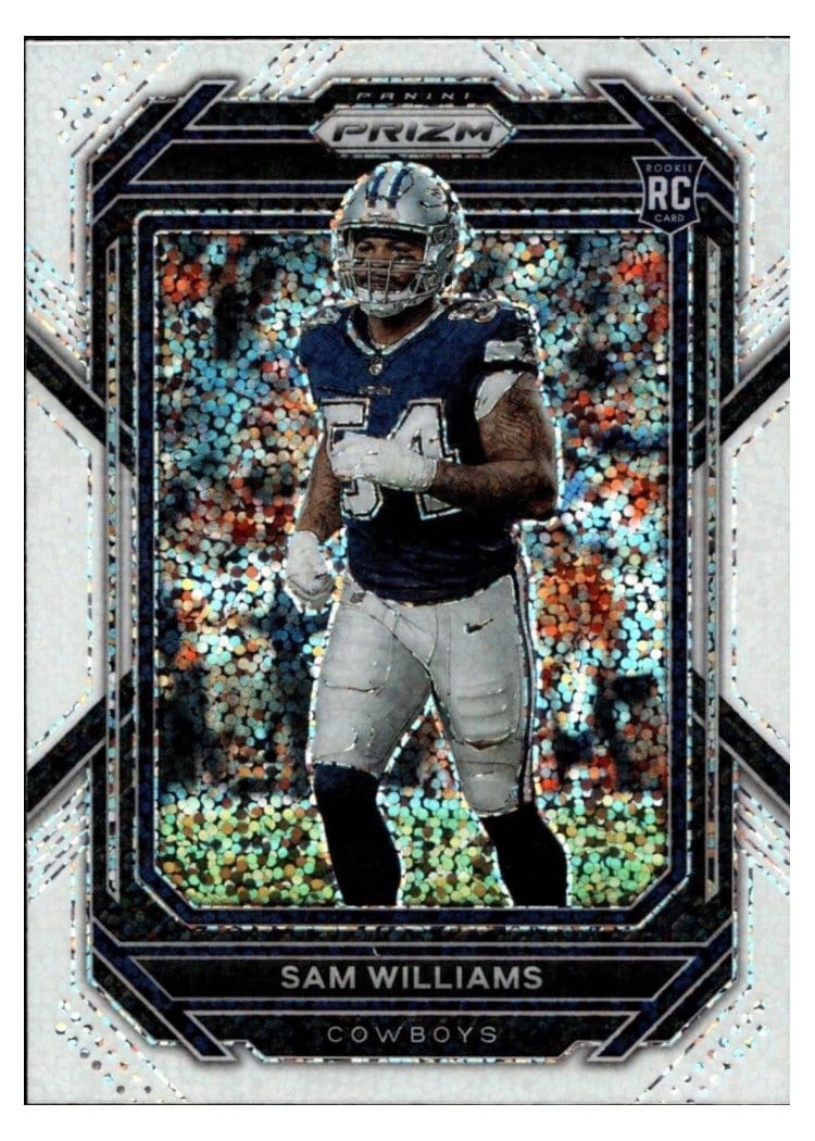 2022 Panini Prizm Base Set Sam Williams #393 card