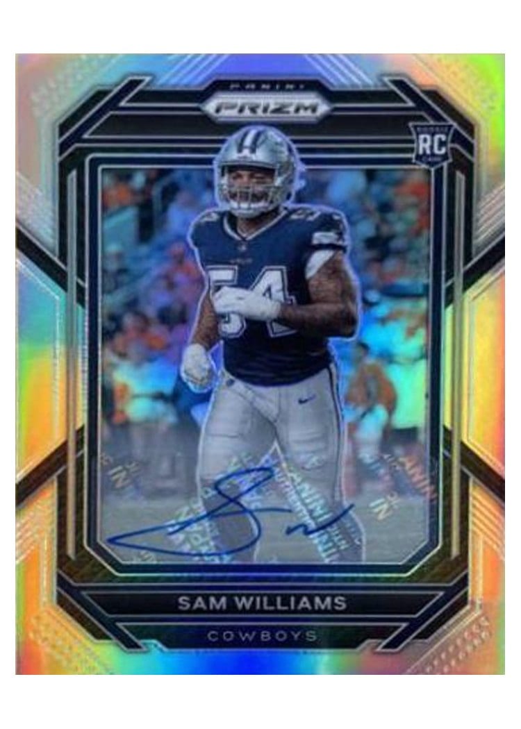 2022 Panini Prizm Base Set Sam Williams #393 card