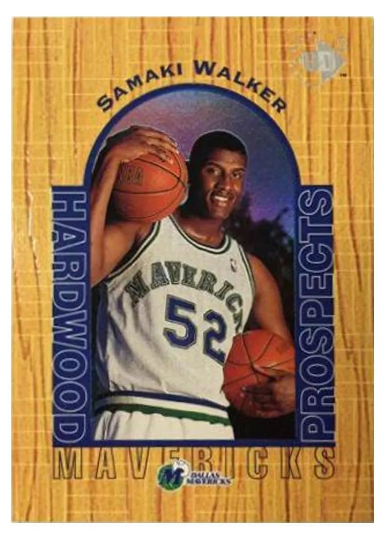 1996 UD3 Samaki Walker #17 card