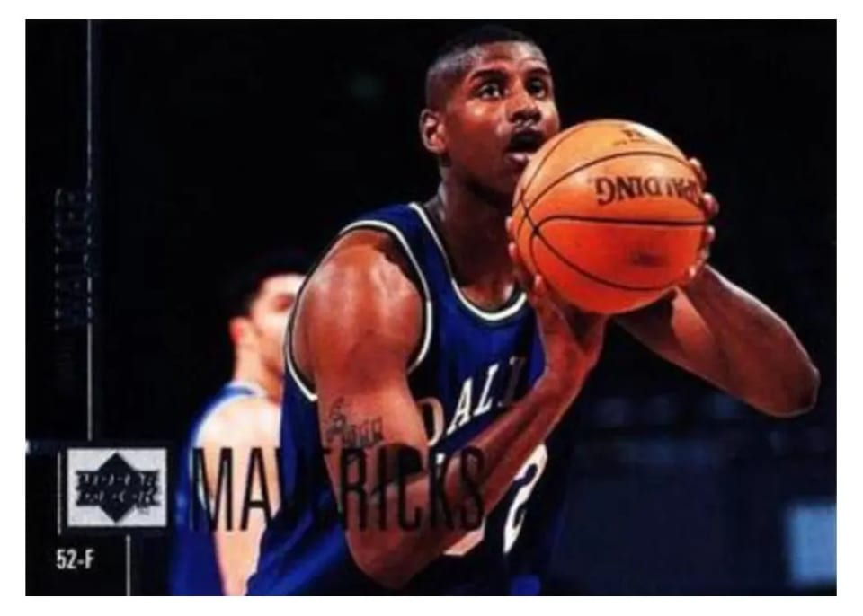 1997 Upper Deck Samaki Walker #28 card