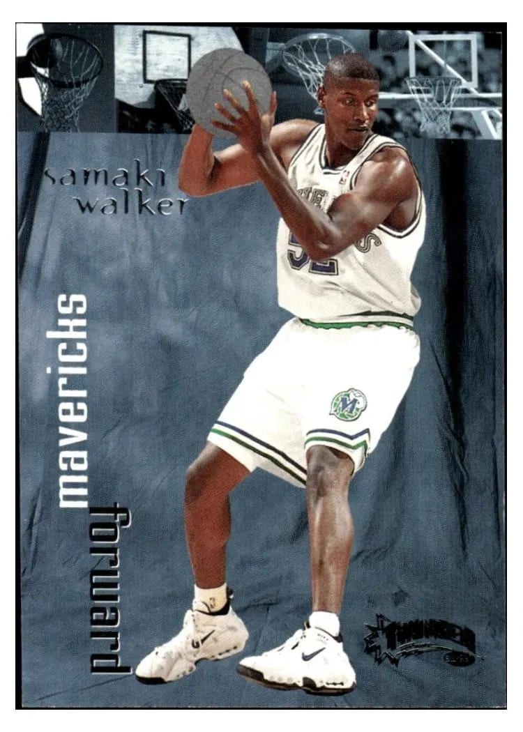 1998 Skybox Thunder Samaki Walker #21 card