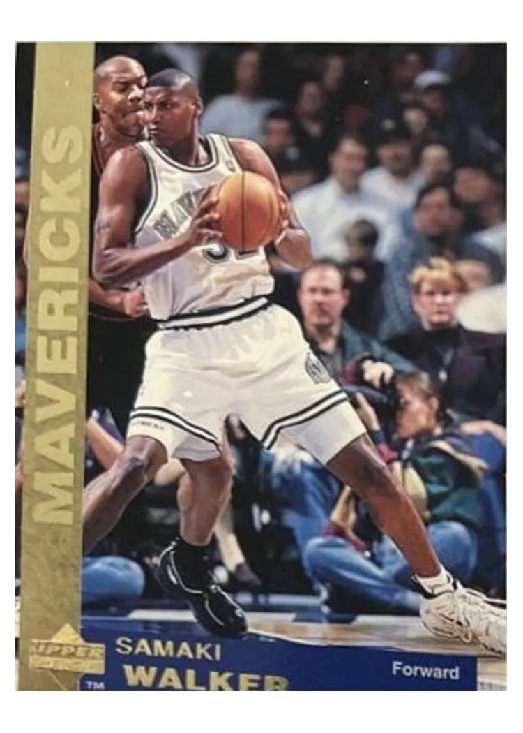 1998 Upper Deck Kellogg's Samaki Walker #11 card