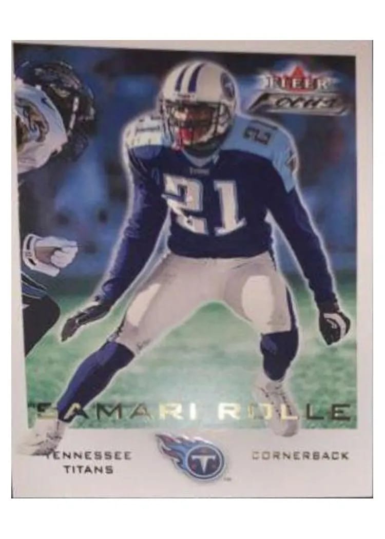 2000 Fleer Focus Samari Rolle #4 card