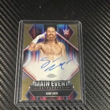 2026 Topps Chrome WWE Main Event Autographs Sami Zayn #MEA-SZ card