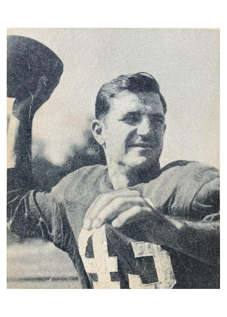 1948 Bowman Sammy Baugh #22 card
