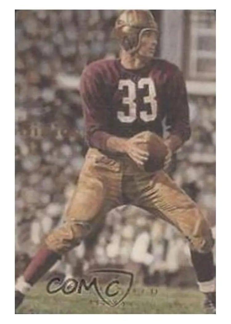 2008 Upper Deck Masterpieces Sammy Baugh #74 card
