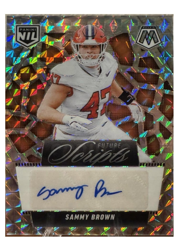 2025 Panini Mosaic Future Scripts Sammy Brown #FSC-SBN