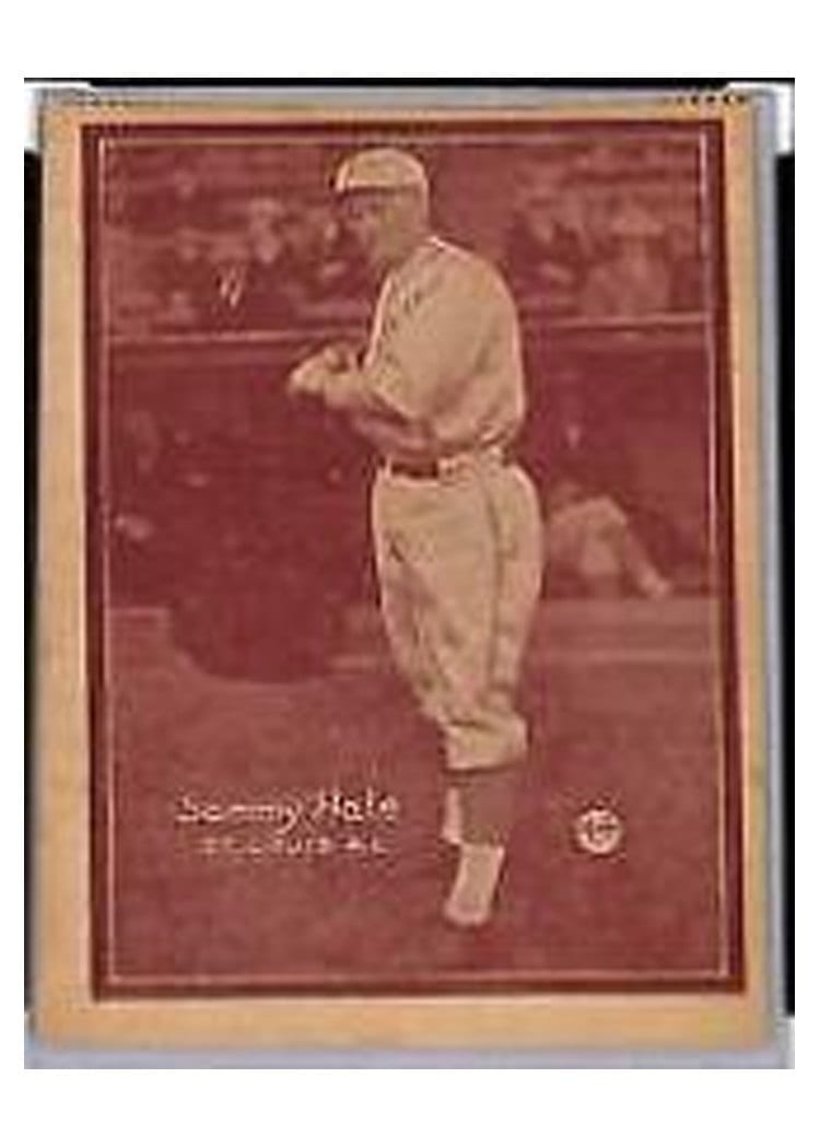 1931 W517 Sammy Hale Hand Cut #44 card
