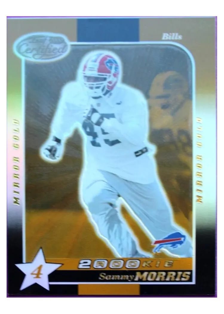 2000 Leaf Certified Sammy Morris #193 card