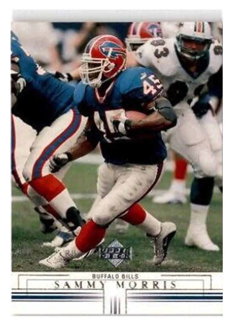 2001 Upper Deck Sammy Morris #19 card