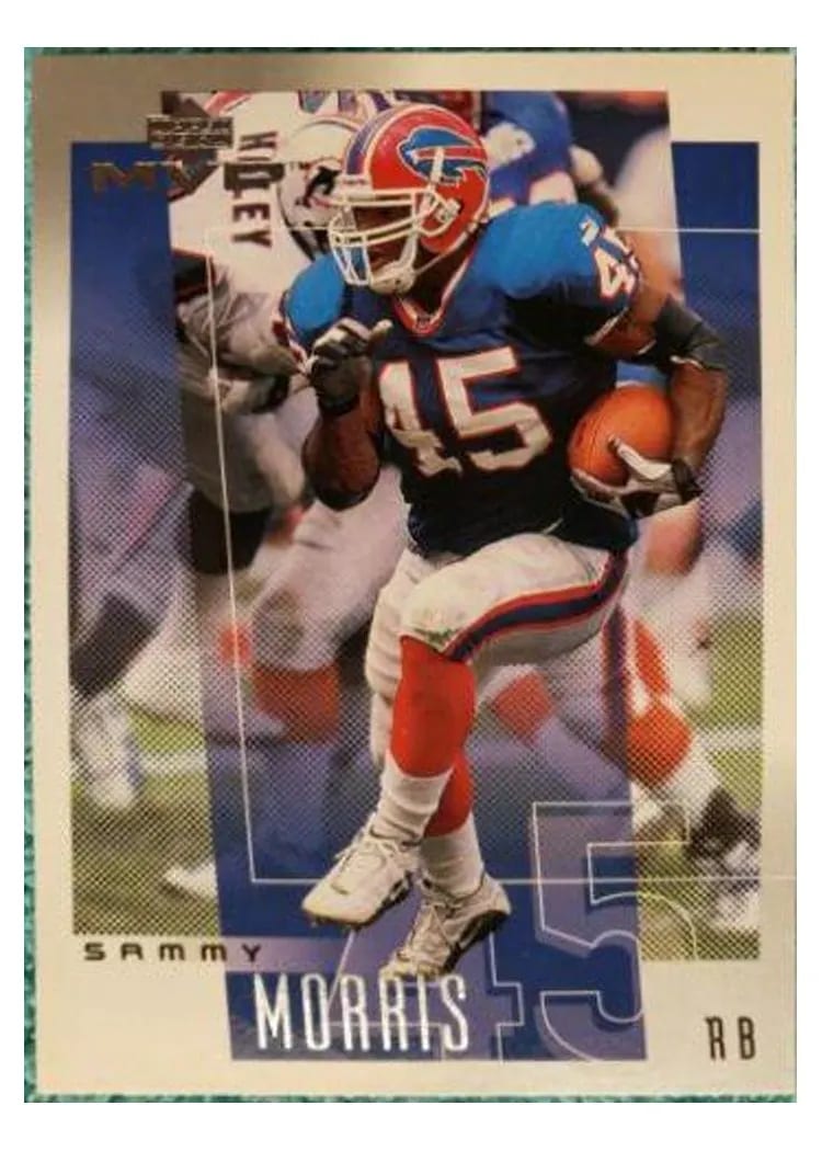 2001 Upper Deck MVP Sammy Morris #29 card
