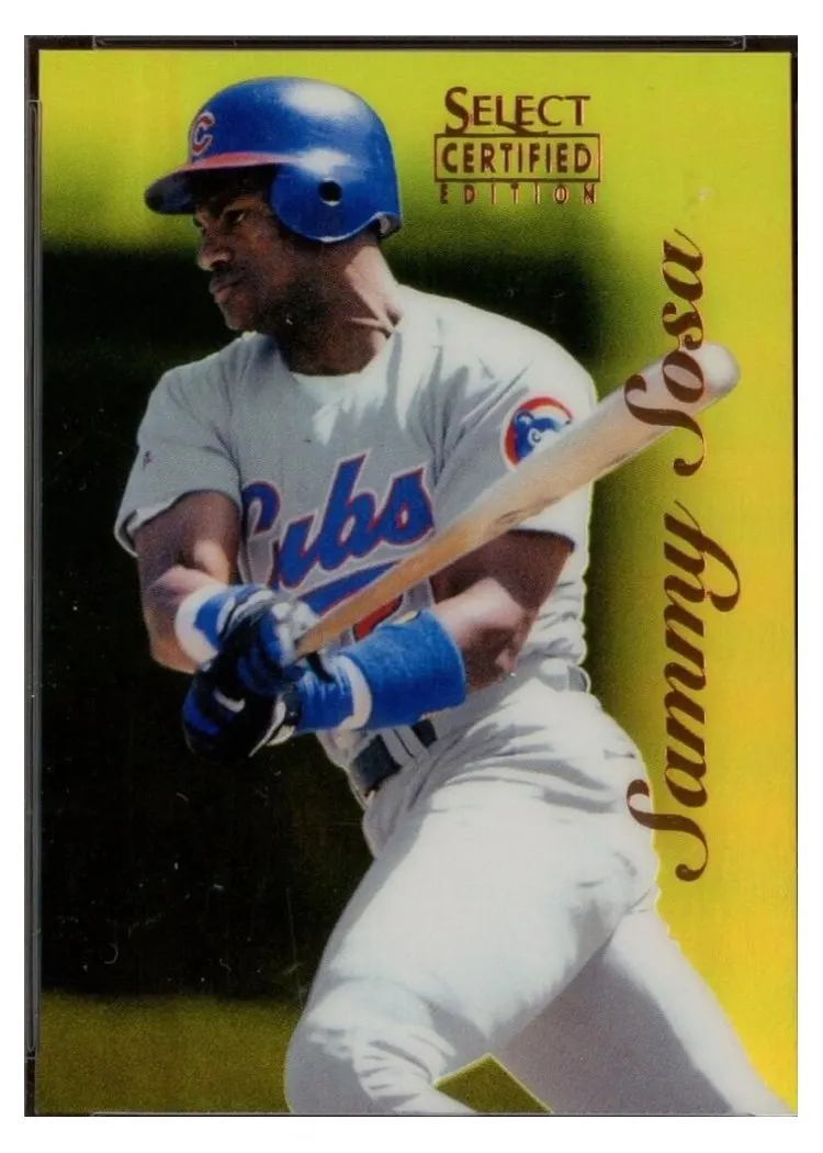 1996 Select Certified Sammy Sosa #59 card