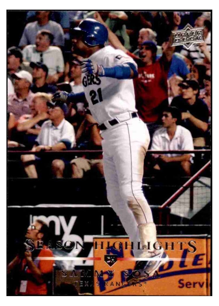 2008 Upper Deck Base Set Sammy Sosa #398 card