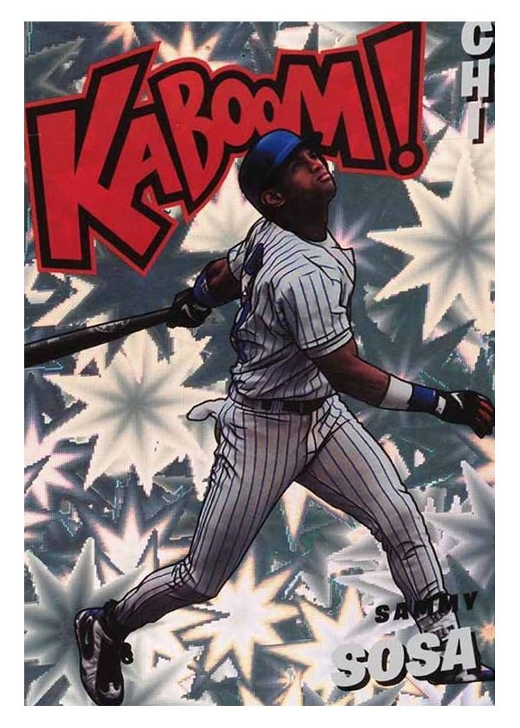 2021 Panini Absolute Kaboom Sammy Sosa #K17 card