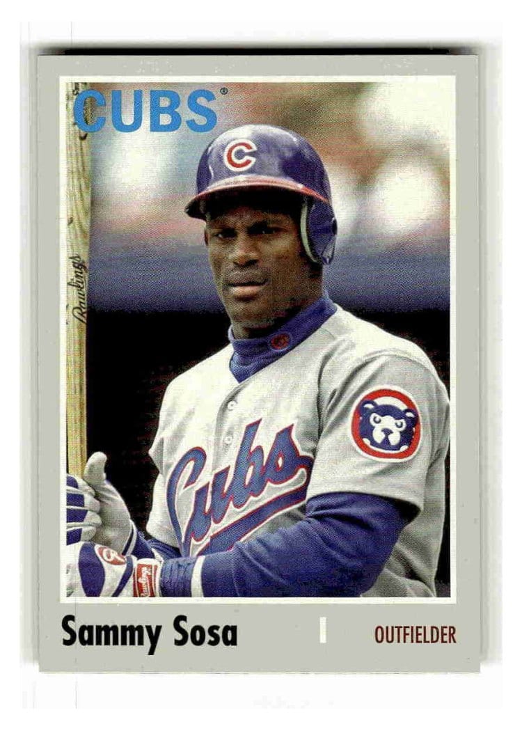 2024 Topps Archives Base Set Sammy Sosa #161 card