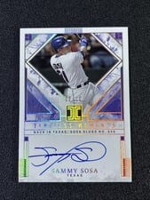2025 Panini Impeccable Timeless Moments Signatures Sammy Sosa #20