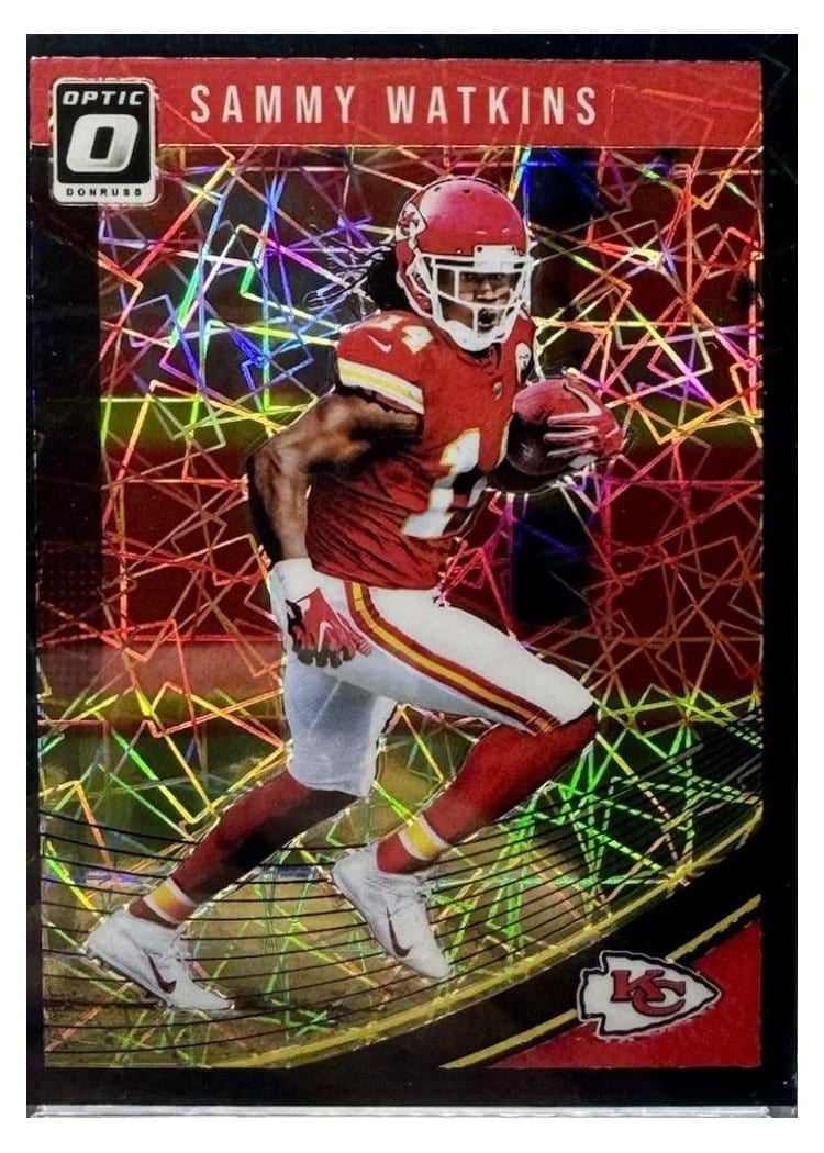 2018 Donruss Optic Base Set Sammy Watkins #55 card