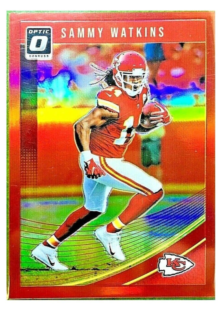 2018 Donruss Optic Base Set Sammy Watkins #55 card