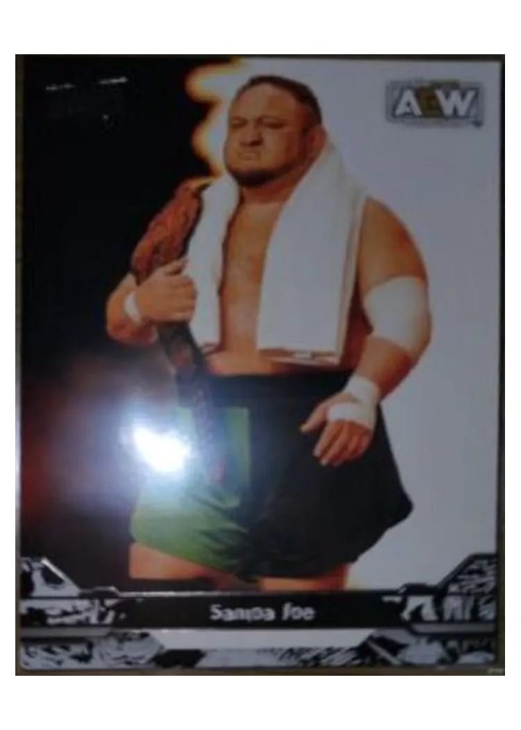 2023 Upper Deck AEW Samoa Joe #3 card