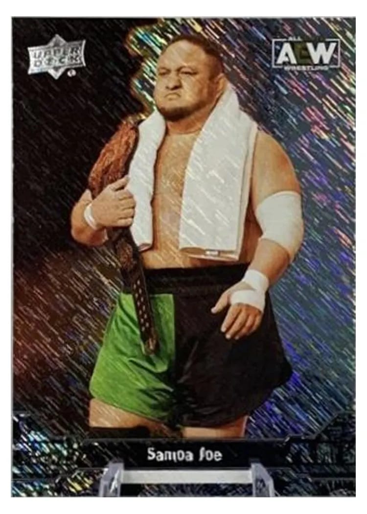 2023 Upper Deck AEW Samoa Joe #3 card
