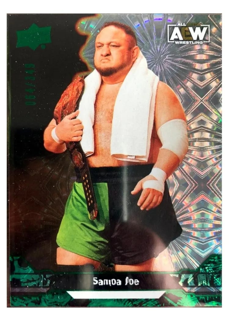 2023 Upper Deck AEW Samoa Joe #3 card