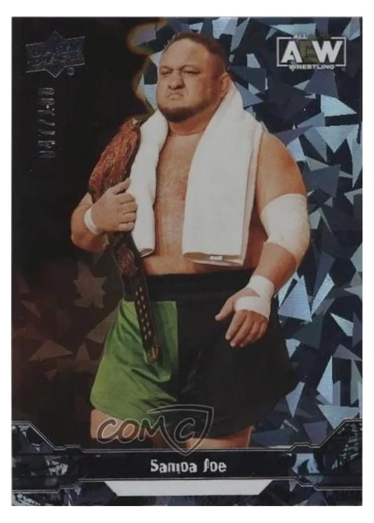 2023 Upper Deck AEW Samoa Joe Exclusives #3 card